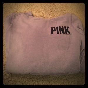 PINK, lavender hoodie