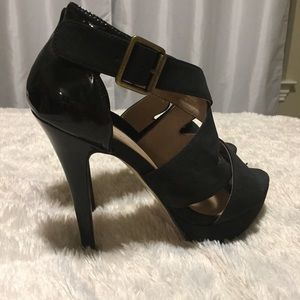 Aldo strappy platform heels