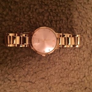 Rose gold American eagle watch
