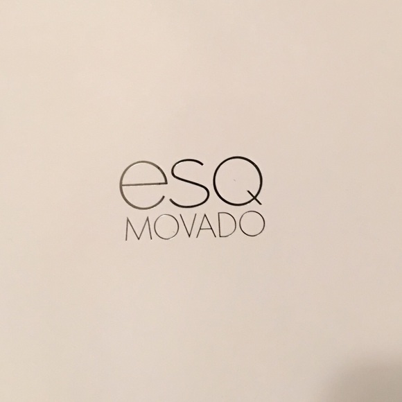 New Women's Esq by Movado white watch. (Needs battery) - Picture 2 of 4