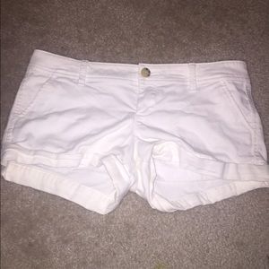 White Shorts
