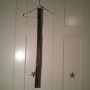 Italian leather belt.