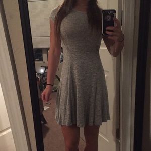 Gray short sleeve dress size medium