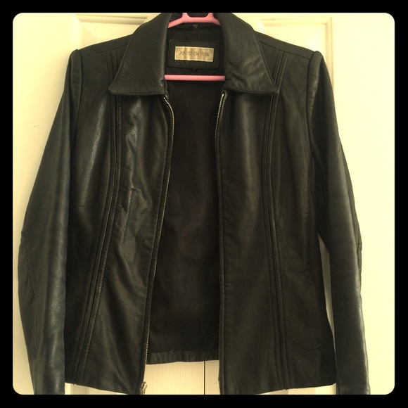 Jones New York Leather Jacket