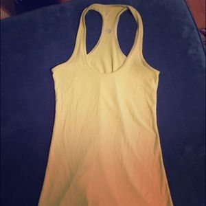 LULULEMON 🍋 sz 6 acid green yellow tank