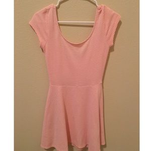 light pink skater dress :)