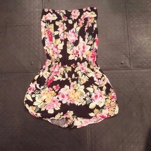 Floral romper!
