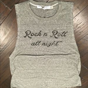 Project Social T "rock n' roll all night" tank