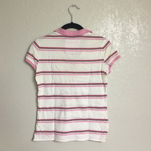 Abercrombie Authentic Vintage Striped Polo (Large) - Picture 2 of 4