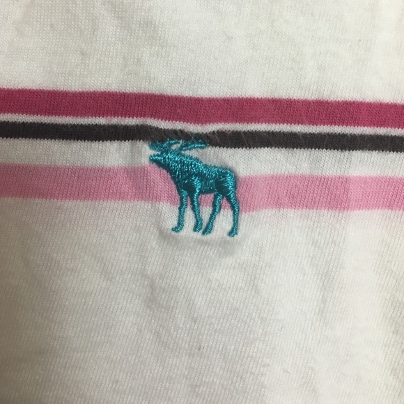 Abercrombie Authentic Vintage Striped Polo (Large) - Picture 4 of 4