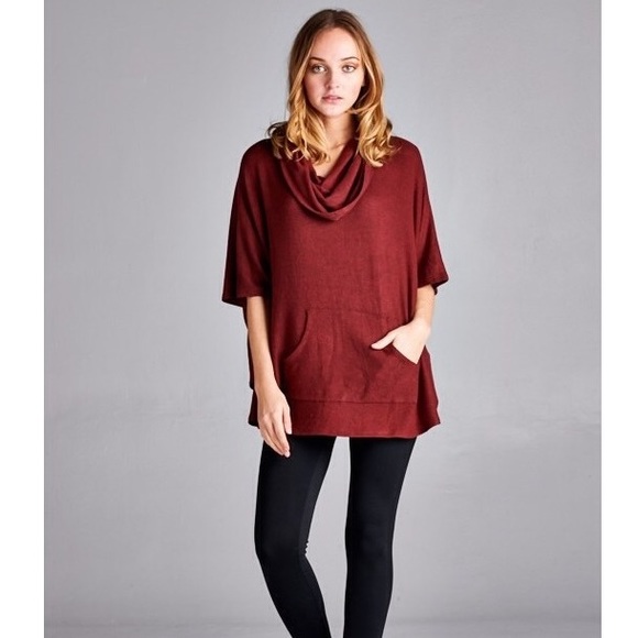 Gorgeous Burgundy Top - Picture 2 of 3