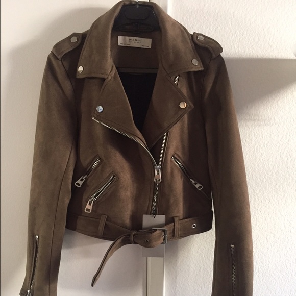 🎄Zara (Basic) Faux Suede Jacket🎄 - Picture 3 of 4