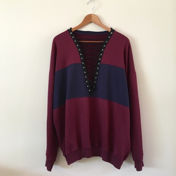 Vintage Tops - ’80s / Vintage Colorblock Sweatshirt