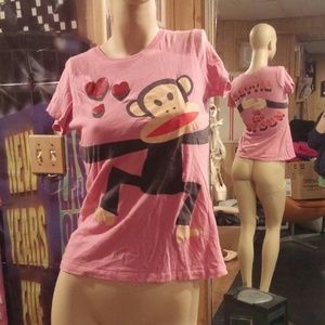 Cute monkey love tee