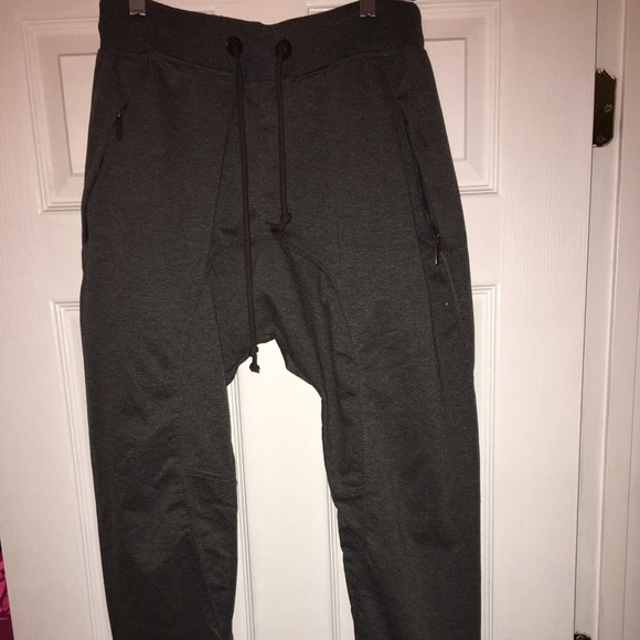 American Stitch Charcoal Skinny Ankle Sweatpants