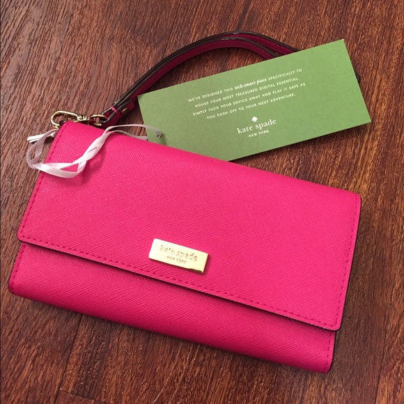 Pink Kate Spade Wristlet