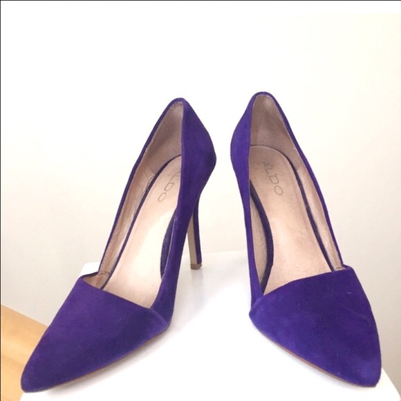 Aldo Shoes - Aldo purple suede pumps Aldo Shoes - Aldo purple suede pumps