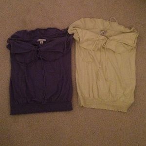 Two cute spaghetti strap tops!