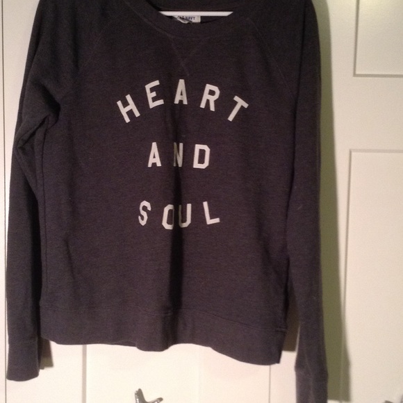 Grey 'Heart and Soul' Sweatshirt
