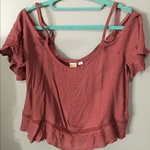 Off the shoulder top SOLD