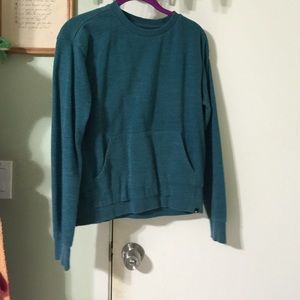 Teal sweatshirt