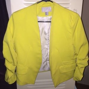 Yellow Blazer