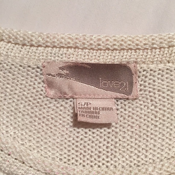 Forever 21 Shimmer Sweater - Picture 2 of 3