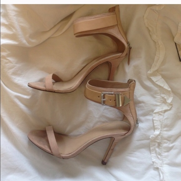 Nude Ankle Strap Zara Sandals