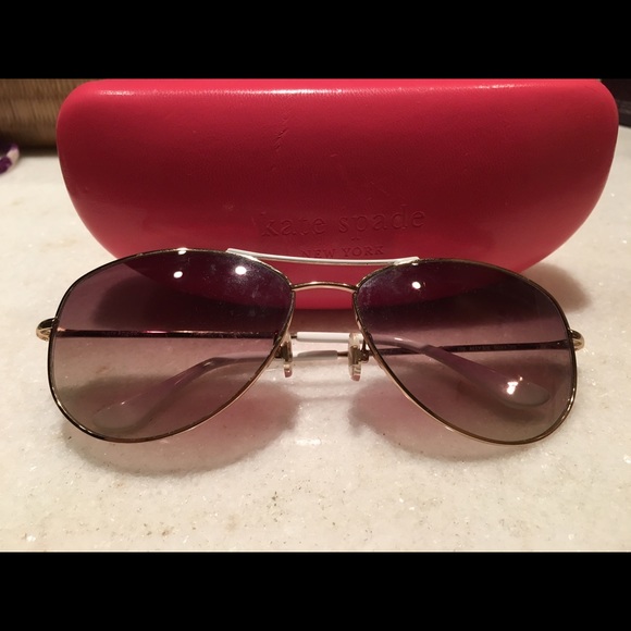 Kate Spade Aviator sunglasses
