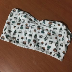 Pac Sun succulent bandeau size large