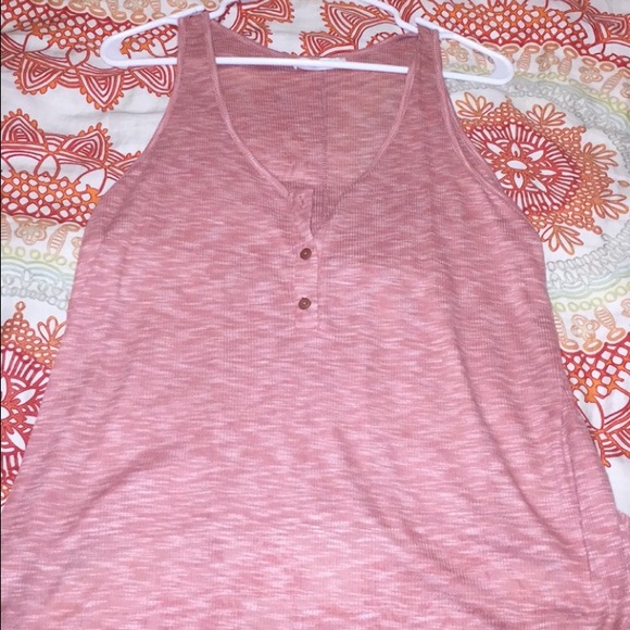 Pink tank top from Lush