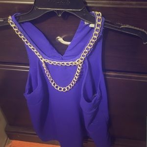 Charlotte Russe blue top