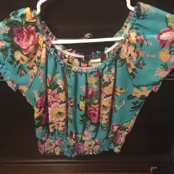 Deb flower blouse