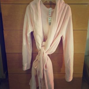 Pink Fluffy Bathrobe