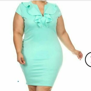 Short Ruffled Dress