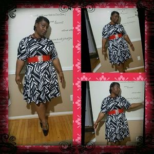 B/W Dress