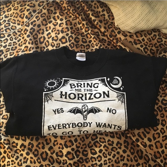 bring me the horizon crew neck