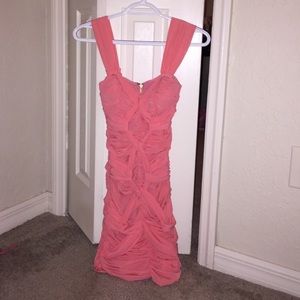 Pink Bebe Dress. Size XXS