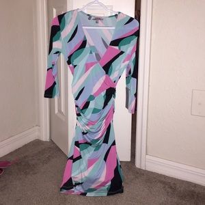 Dress by Jennifer Lopez. Stunning print. Size XS