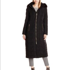 NWT Calvin Klein long maxi down coat
