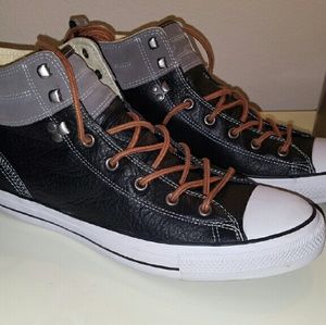 Men's Leather Converse (Worn Once)