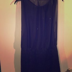 Beautiful black sequin dress