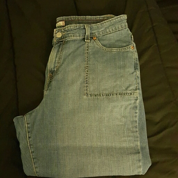 Levi 315 Capris women's plus 18w 5 pocket