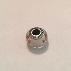 Pandora glass charm