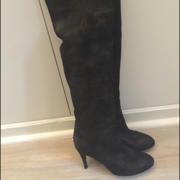 Chanel Knee High boots 40 - Picture 2 of 4