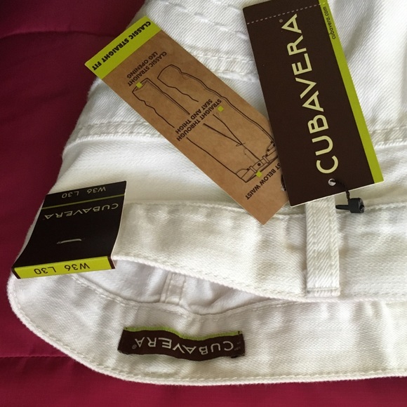 Men's White Denim 36/30