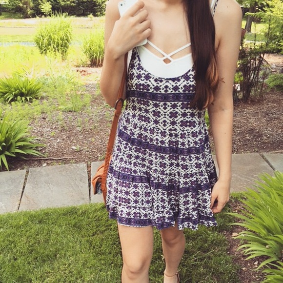 Brandy Melville Purple Jada Dress