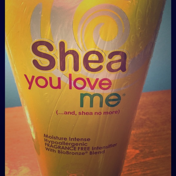 Shea you love me dark tanning lotion