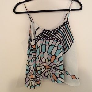 blouse with adjustable straps