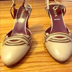 Prada classic heel size 5